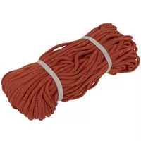 Sznurek poliestrowy 4mm kolor rudy pomarańczowy 50mb