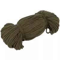 Sznurek bawełniany 5mm kolor zielony khaki 100mb