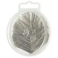 Szpilki krawieckie twarde 30mm ze stalową główką op.20g (150szt.)