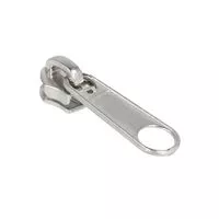 Suwak do taśmy suwakowej spiralnej #5 non-lock kolor srebrny 500szt.