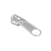Suwak do taśmy suwakowej spiralnej #5 non-lock kolor srebrny 500szt.