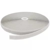 Rzep 20mm NYLON pętelka KOLOR JL256 SZARYjasny /karton-1200m/madis
