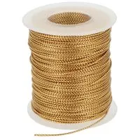 Sznurek ozdobny metalizowany 1mm kolor złoty