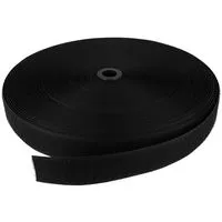 Rzep 30mm NYLON haczyk CZARNY /karton-800m/madis