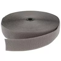 Rzep 40/38mm pętelka KOLOR SZARY CIEMNY JL081 /karton 600m/madis