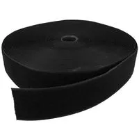 Rzep 50mm pętelka CZARNA /karton-500m/madis