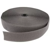 Rzep 40/38mm pętelka KOLOR SZARY CIEMNY MH5257 /karton 600m/madis