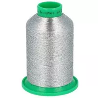 Nici do haftu metalizowane Iris 40 kolor srebrny 3996 1000m