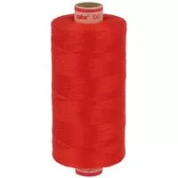 Nici do szycia poliestrowo-rdzeniowe Saba 100 kolor czerwony 501 1000m