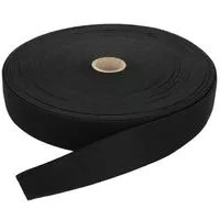 Guma dziana 30mm kolor czarny 25mb