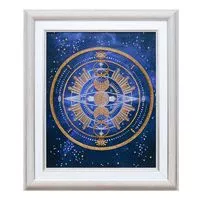 Zestaw z koralikami do haftu VDV 25x31 wzór TN-1152 Compass for Good Luck