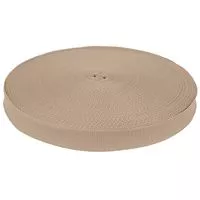 Taśma nośna 25mm polipropylenowa kolor beżowy 50mb