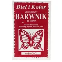 Barwnik do tkanin wiśniowy