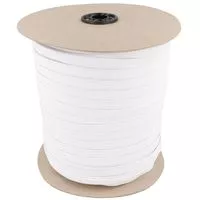 Guma tkana 10mm kolor biały 200mb
