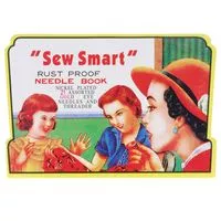 Karnet igieł do szycia ręcznego Sew Smart złocone oczka 21szt.