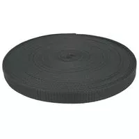 Taśma nośna 20mm polipropylenowa kolor szary ciemny 50mb