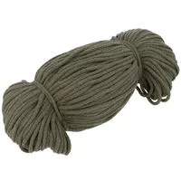 Sznurek bawełniany 5mm kolor zielony khaki 50mb