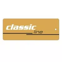 Etykiety firmowe classic line kolor złoty