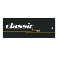 Etykiety firmowe kartonowe classic line kolor czarny