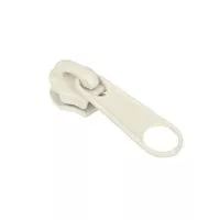 Suwak do taśmy suwakowej spiralnej #5 non-lock kolor beżowy 500szt.