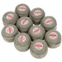 Kordonek Karat 8 10g 65m kolor 662 (1811) szary średni op.10szt.