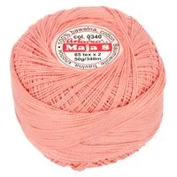 Kordonek Maja 8 50g 340m kolor 0340 łososiowy