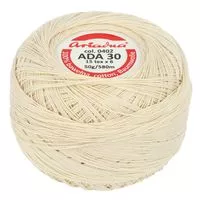 Kordonek ADA 30 50g 580m kolor 0402 naturalny