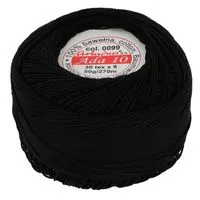 Kordonek ADA 10 50g 270m kolor 0099 czarny
