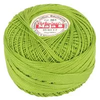 Kordonek Maja 8 50g 340m kolor 0361 zielony