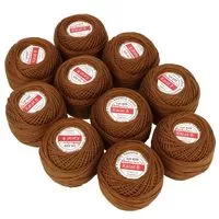 Kordonek Karat 8 10g 65m kolor 629 (1731) brązowy jasny op.10szt.