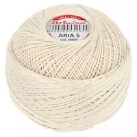 Kordonek Aria 5 100g 425m kolor naturalny