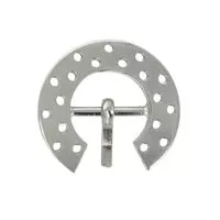 Klamra metalowa 20mm ozdobna ze sprzączką