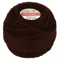 Kordonek Atłasek 30 10g 125m kolor 1782 brązowy