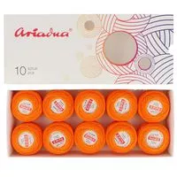 Kordonek Karat 8 10g 65m kolor 436 (1517) pomarańczowy op.10szt.