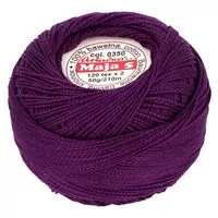 Kordonek Maja 5 50g 210m kolor 0350 fioletowy
