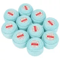 Kordonek Karat 8 10g 65m kolor 1639 niebieski jasny op.10szt.