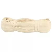 Taśma bawełniana jodełka 10mm kolor naturalny 50mb