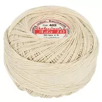 Kordonek ADA 10 50g 270m kolor 402 naturalny ecru