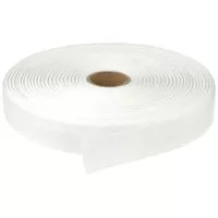Taśma bawełniana jodełka 25mm kolor biały 50mb