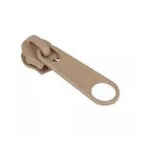 Suwak do taśmy suwakowej spiralnej #5 non-lock kolor beżowy 400szt.