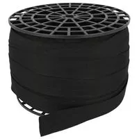 Taśma meblowa tapicerska 30mm jodełka kolor czarny 250mb