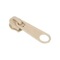 Suwak do taśmy suwakowej spiralnej #5 non-lock kolor beżowy 300szt.