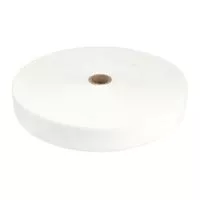 Taśma lamówka dziana 30mm kolor biały 45mb
