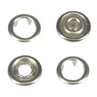 Springi nierdzewne 11mm PRYM kolor srebrny KOMPLET 1000szt.