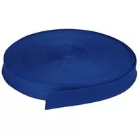 Taśma bistorowa do smyczy 20mm kolor niebieski ciemny 50mb