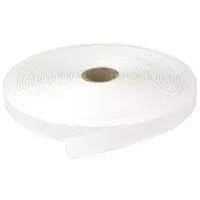 Taśma bawełniana jodełka 15mm kolor biały 50mb