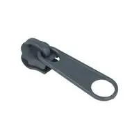 Suwak do taśmy suwakowej spiralnej #5 non-lock kolor szary średni 500szt.