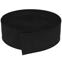 Guma tkana 60mm kolor czarny 25mb
