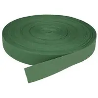 Taśma bawełniana jodełka 25mm kolor zielony jasny 50mb