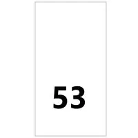 Wszywki rozmiarowe 53